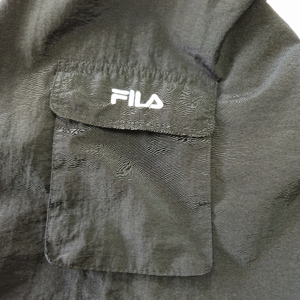 Fila Black Sports Mini Skirt Size Medium Has Pockets - Picture 10 of 11